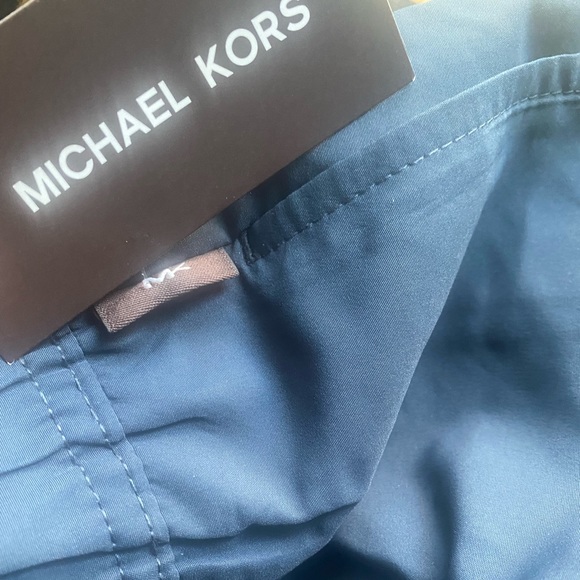 Michael Kors Blue Swim Trunks. 2 left - Picture 5 of 7